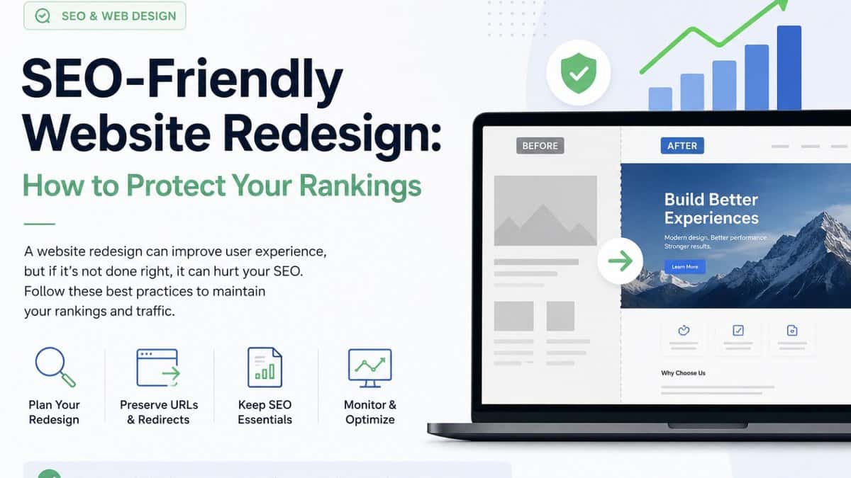SEO-Friendly Website Redesign: How to Protect Your Rankings