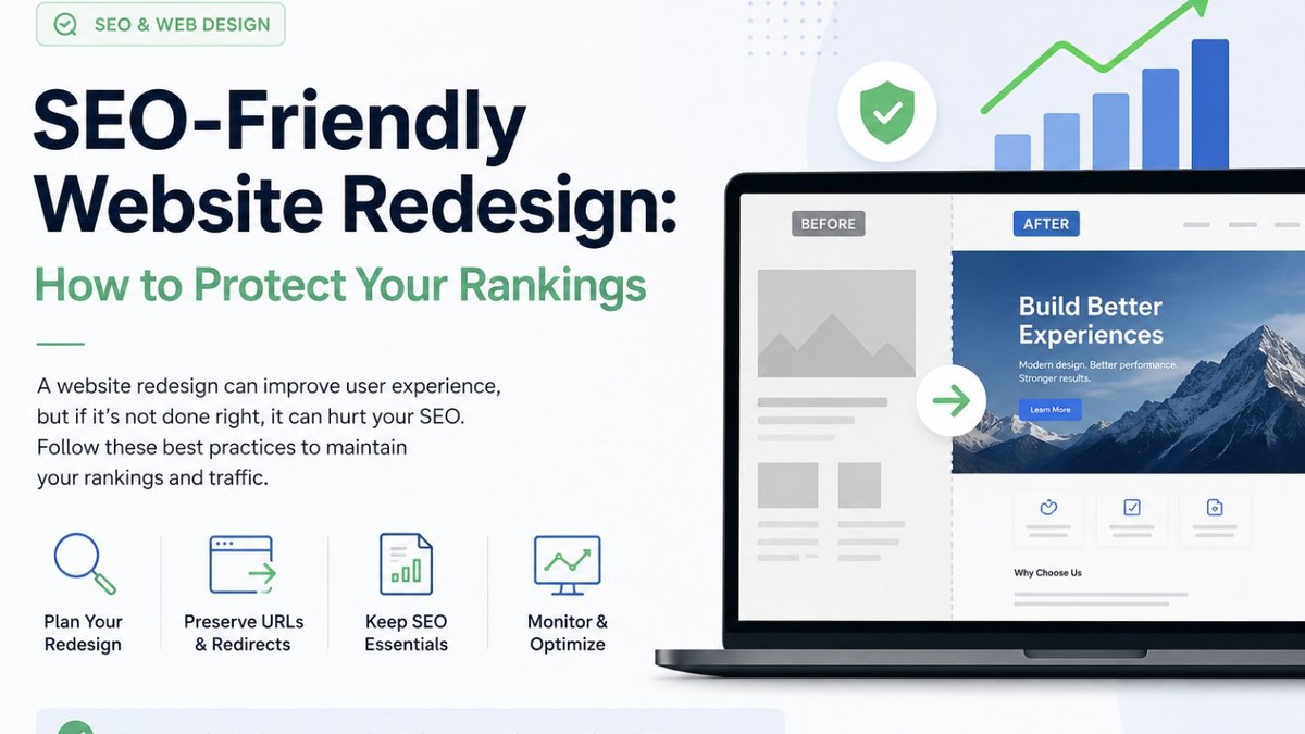 SEO-Friendly Website Redesign: How to Protect Your Rankings